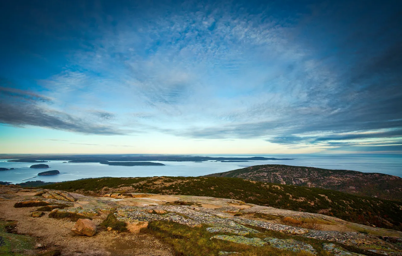 Photo wallpaper Wallpaper, stones, plaj, okyanus