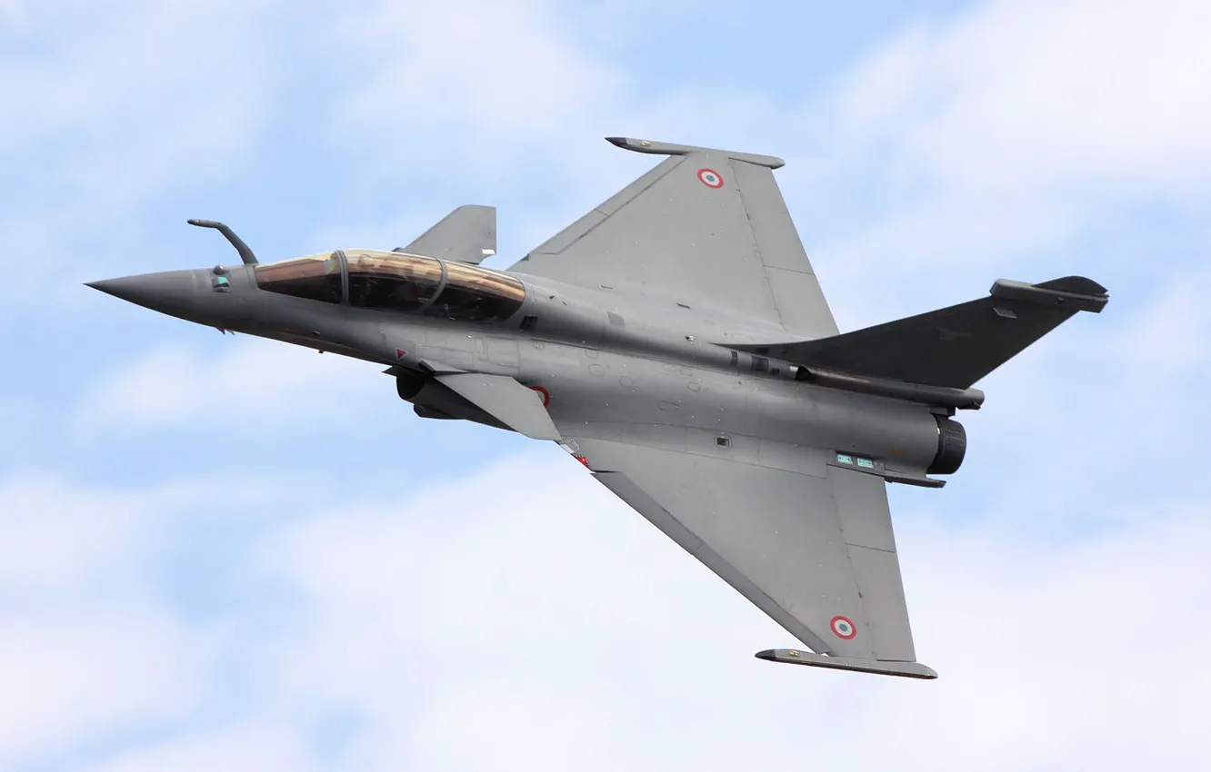 Photo wallpaper the sky, fighter, multipurpose, Rafale, "Rafale"