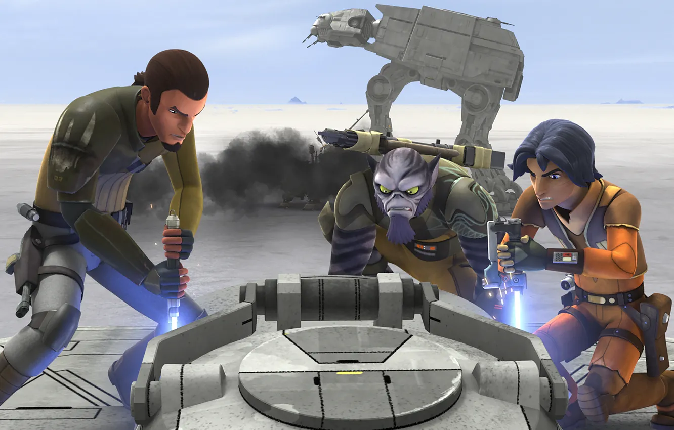 Photo wallpaper Star wars: Rebels, Zeb, Kanan, Star Wars: Rebels, Ezra, Relics of the Old Republic, Animated …