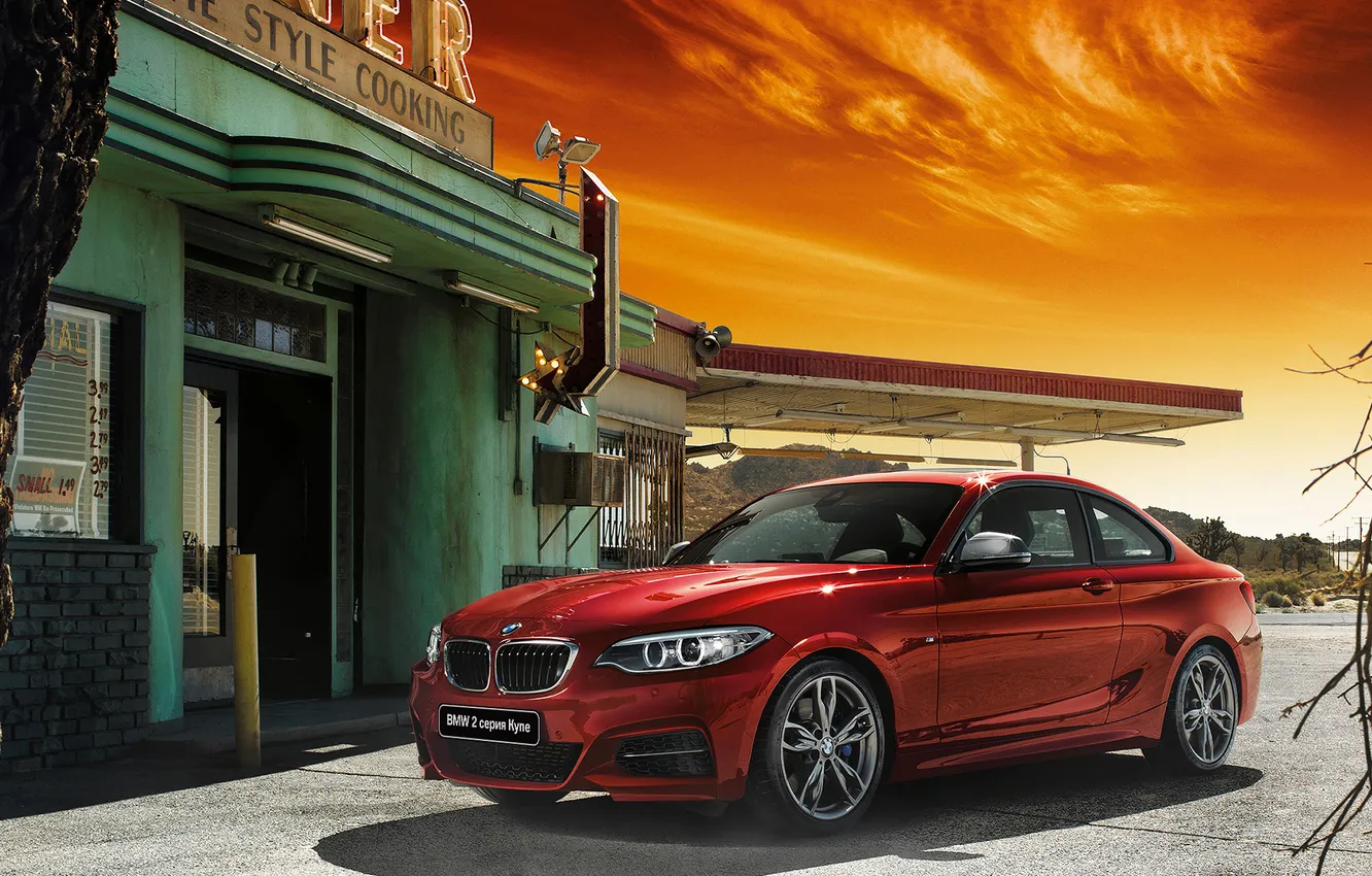 Photo wallpaper BMW, coupe, BMW, F22, Coupe, 2 Series, 2015