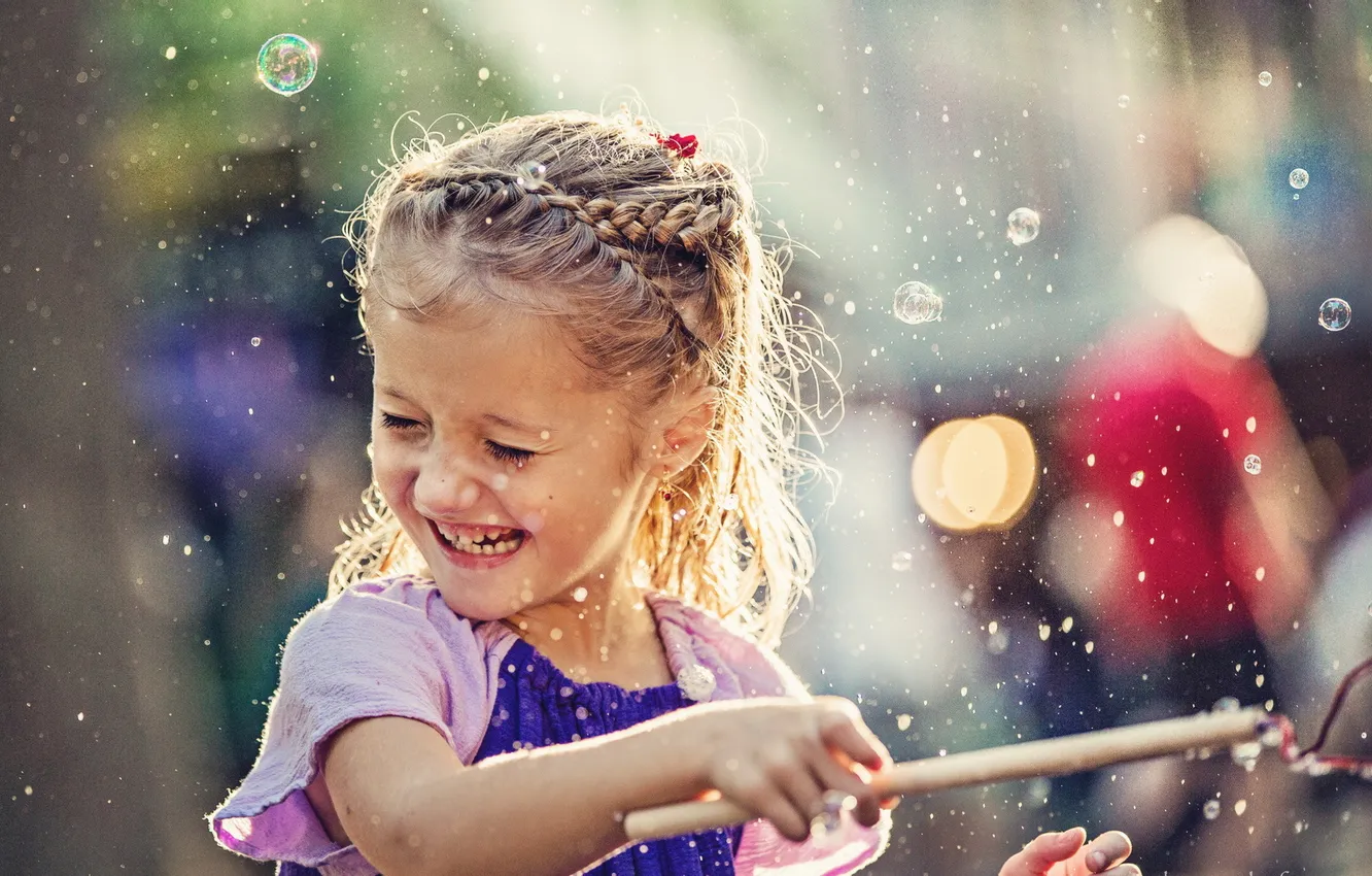 Photo wallpaper squirt, mood, girl