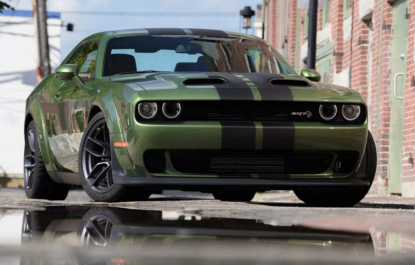 Photo wallpaper Dodge Challenger, Hellcat, SRT, Redeye Widebody, Dodge Challenger SRT Hellcat Redeye Widebody