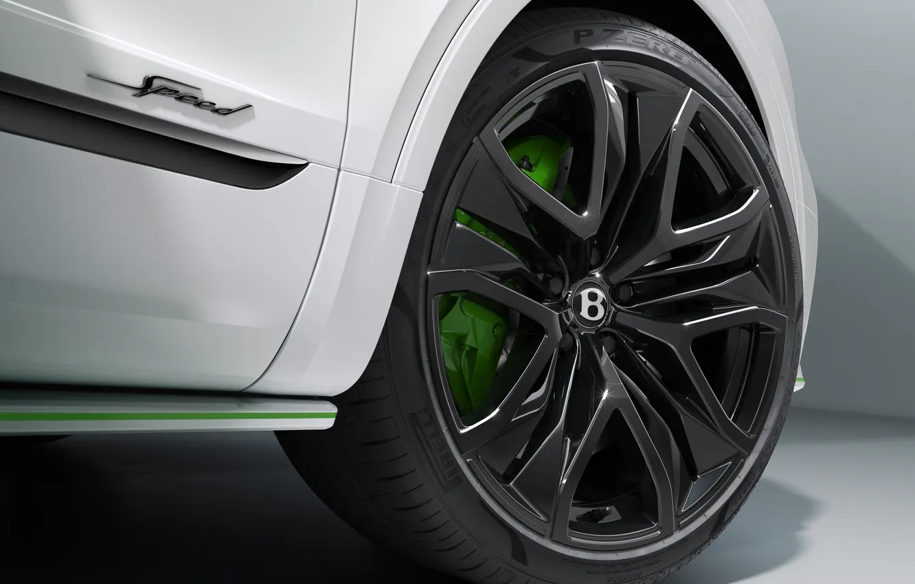 Photo wallpaper power, luxury, speed, SUV, Bentley, Bentayga, 2025, Bentley Bentayga Speed