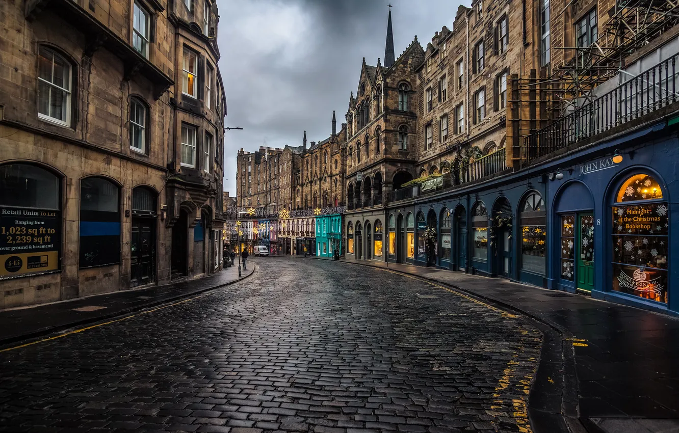 Photo wallpaper Scotland, Edinburgh