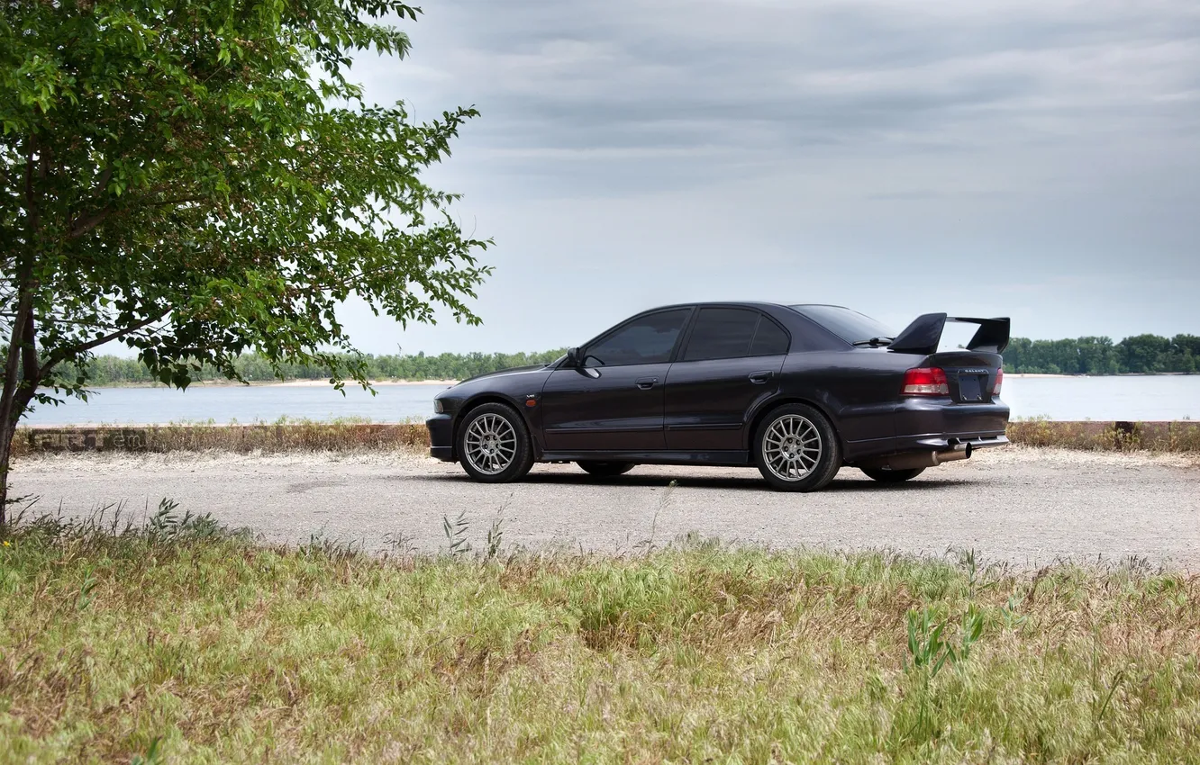 Photo wallpaper car, Mitsubishi, MMC, galant