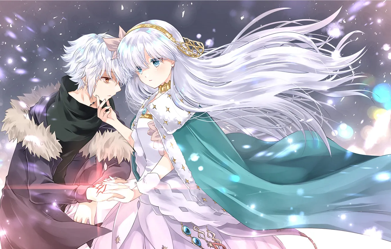 Photo wallpaper Fate / Grand Order, girl, The destiny of a great campaign, guy