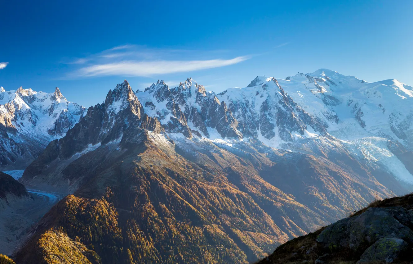 Photo wallpaper Alps, Alpes, Alps, Chamonix, Auvergne, Chamonix-Mont-Blanc, auvergne-rhone-alpes
