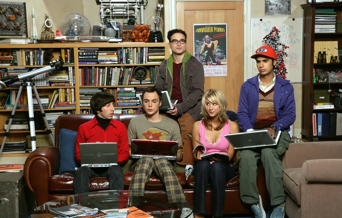 Photo wallpaper Big Bang Theory, the big Bang theory