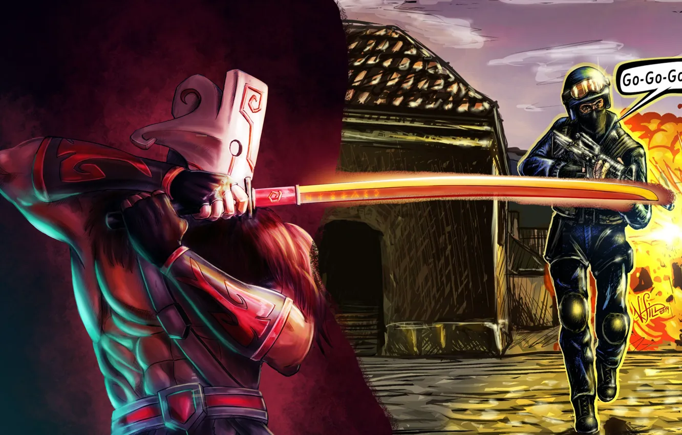 Photo wallpaper Counter Strike, dota 2, CSGO. csgo, CS 1.6, judge