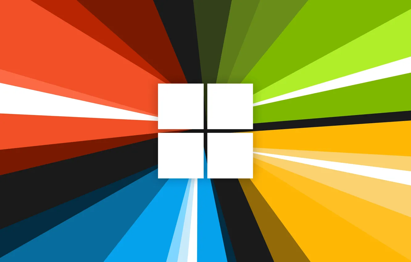 Photo wallpaper Microsoft, windows, Radiant
