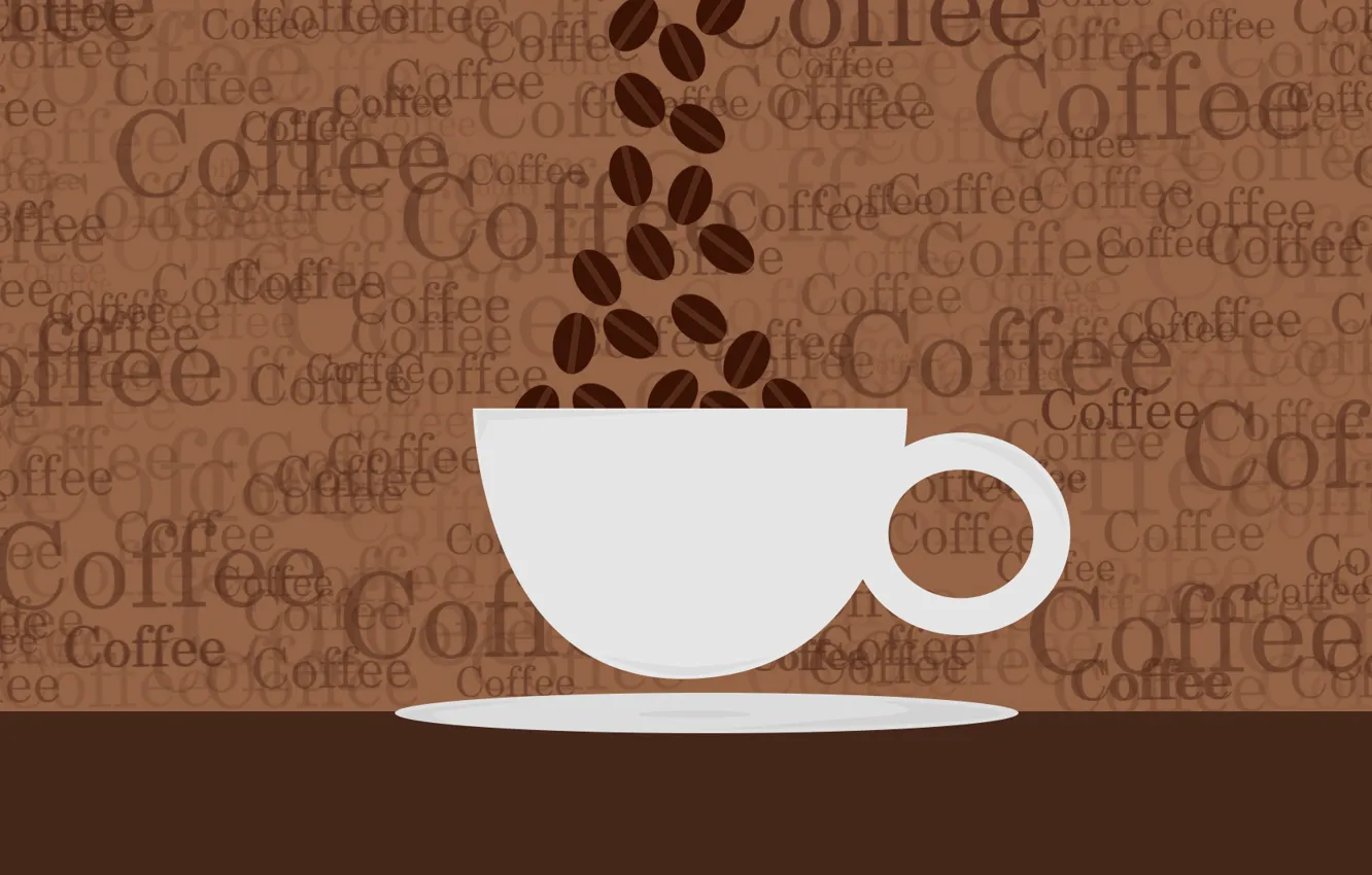 Photo wallpaper background, coffee, texture