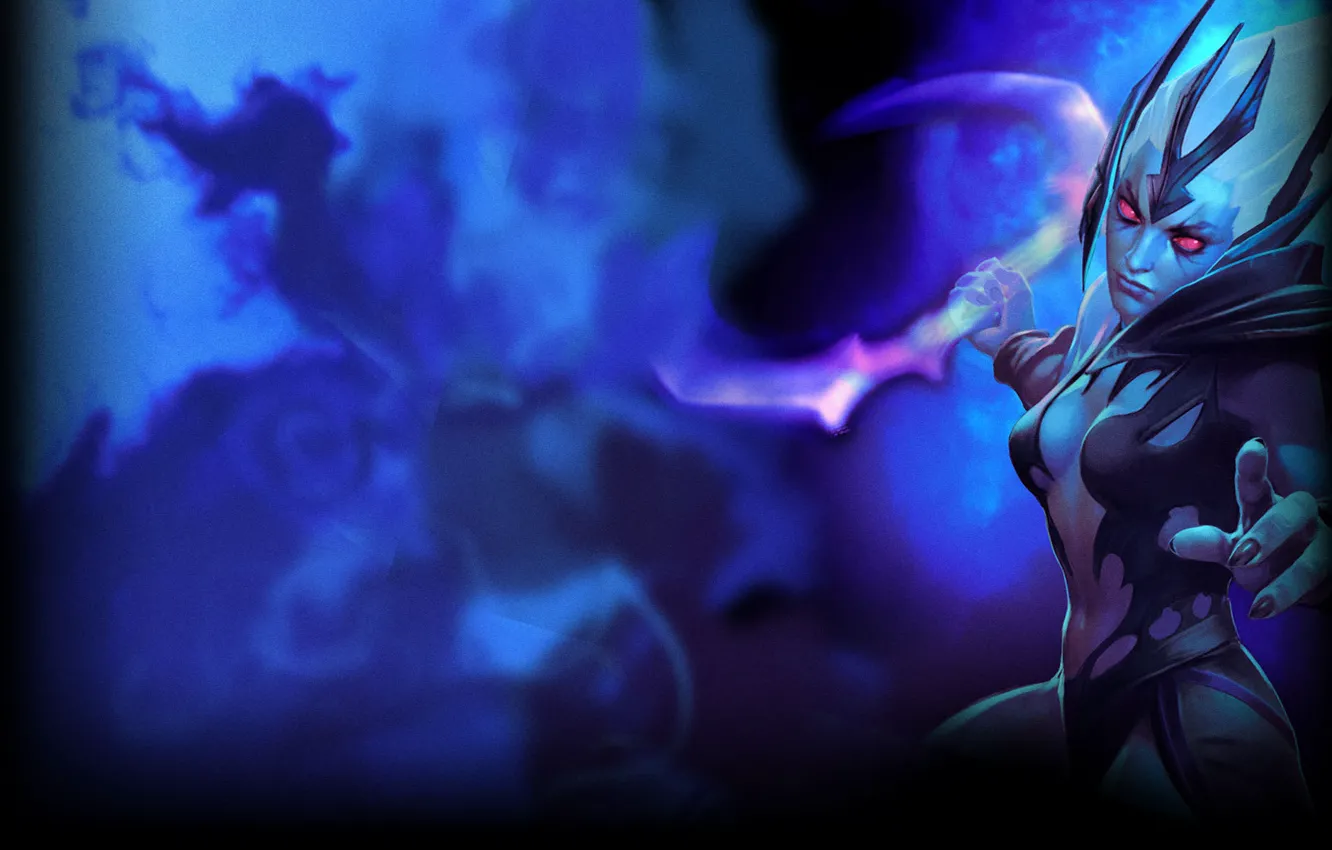 Photo wallpaper Steam, dota 2, Background profile, Vengeful Spirit