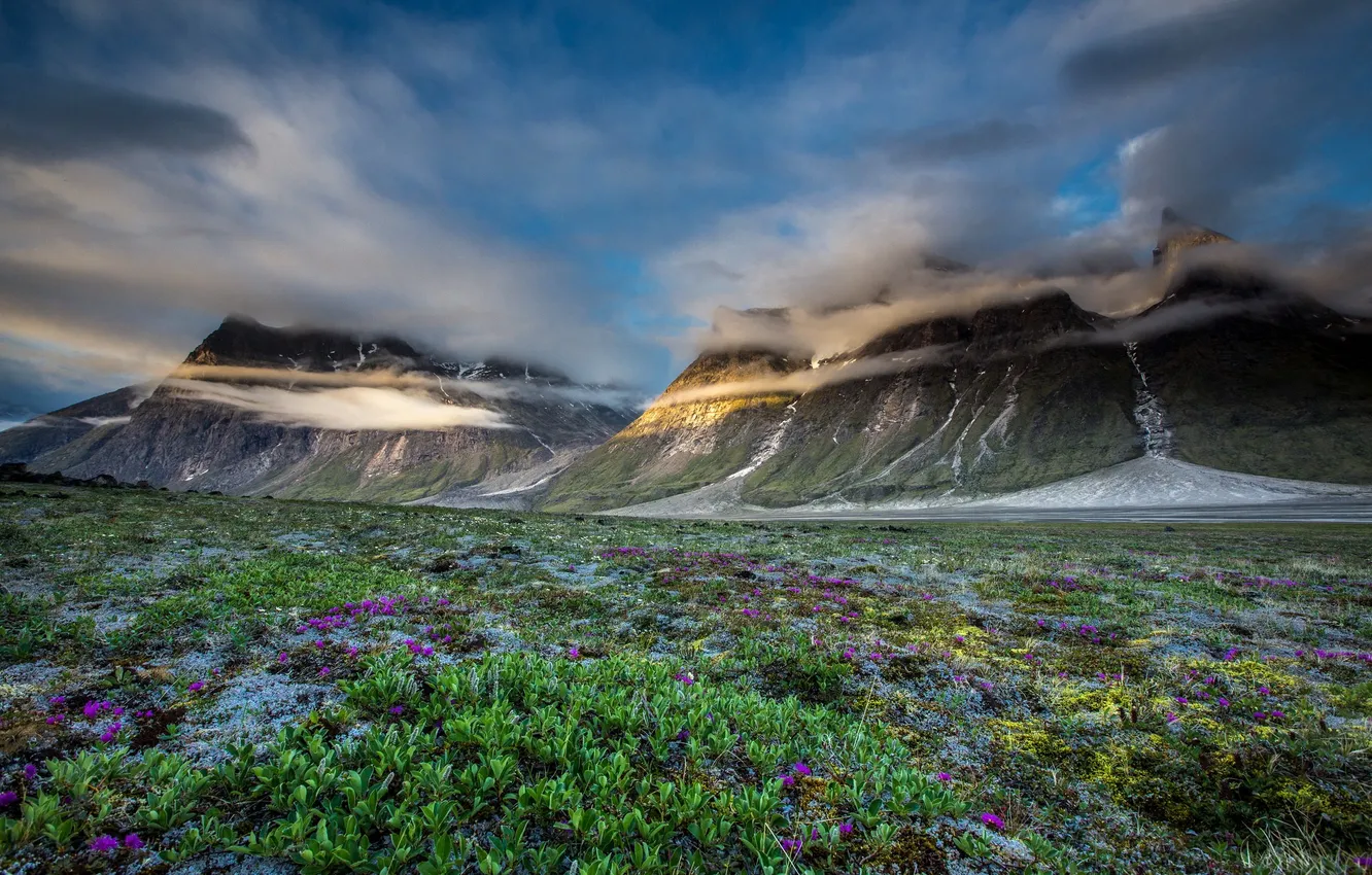 Photo wallpaper Canada, Collision of Dreams, Baffin Island