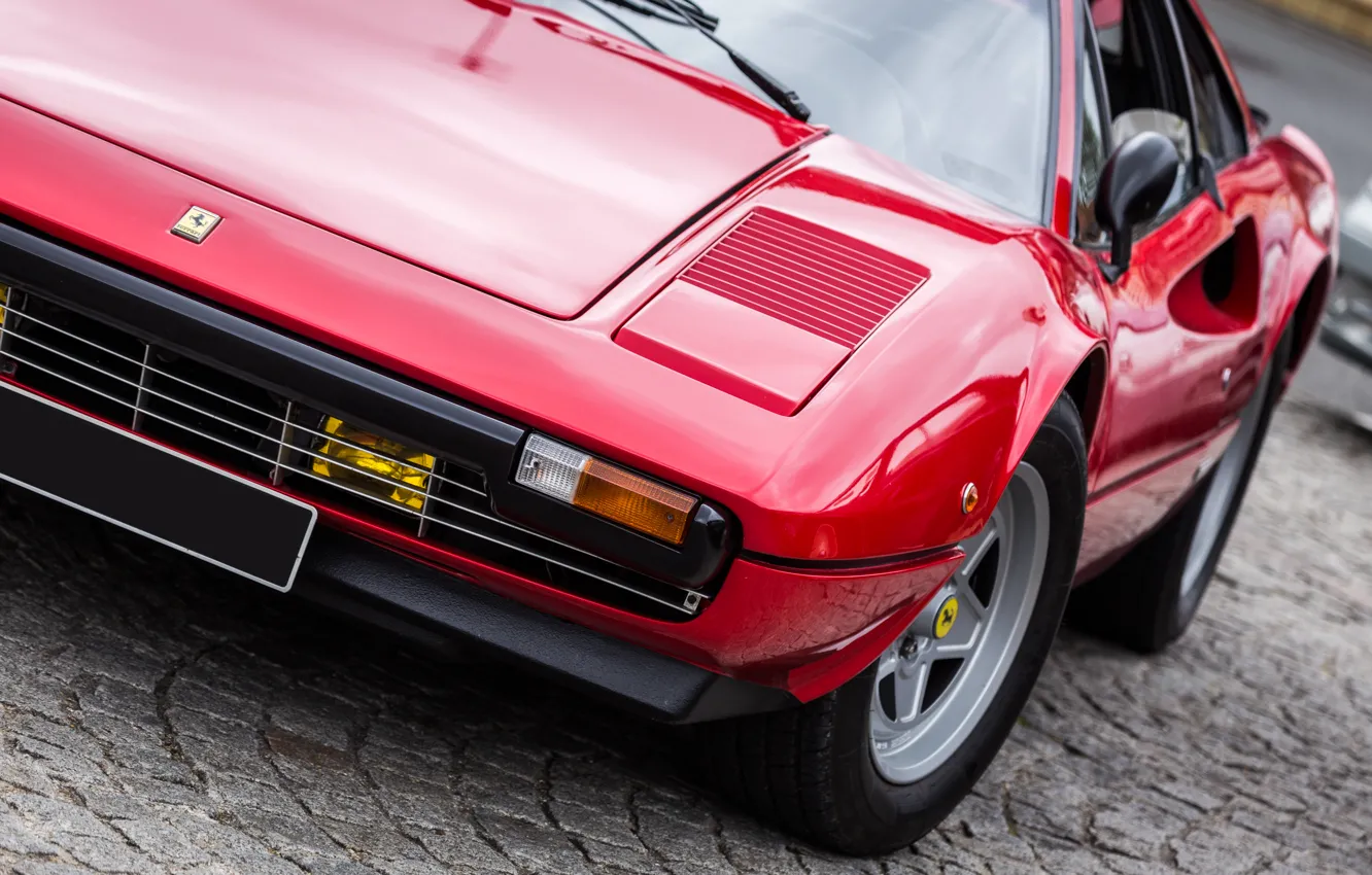 Photo wallpaper Ferrari, supercar, red, classic, 308
