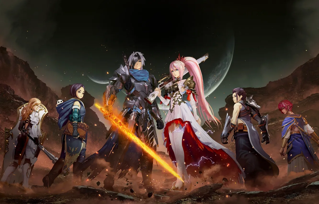 Photo wallpaper game, anime, JRPG, BANDAI NAMCO, Tales of Arise
