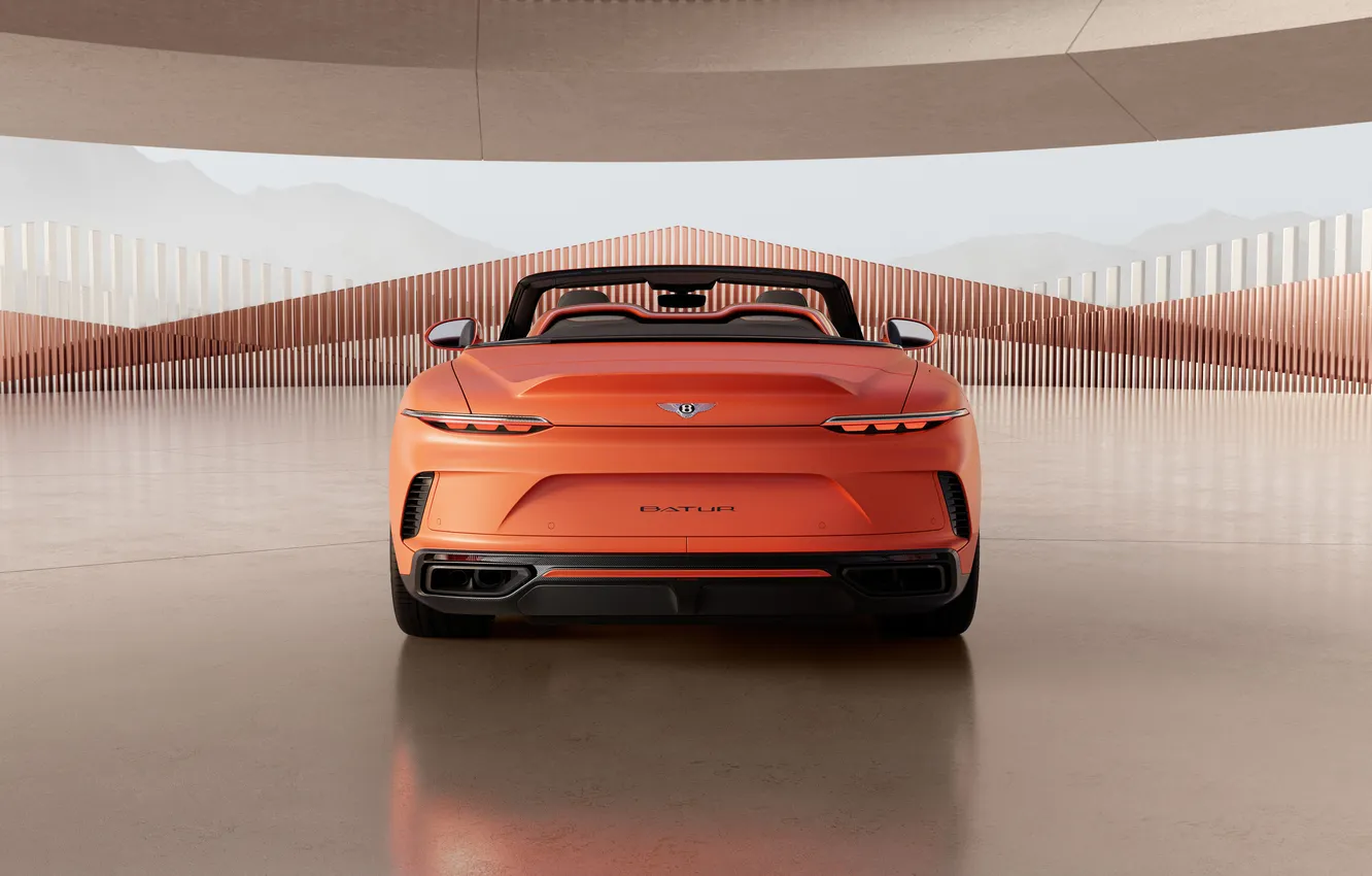 Photo wallpaper Bentley, 2024, Mulliner Batur, Bentley Mulliner Batur Convertible