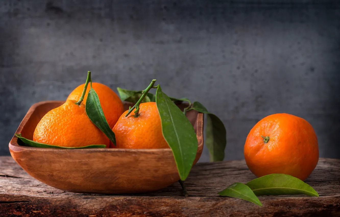 Photo wallpaper food, citrus, tangerines, food