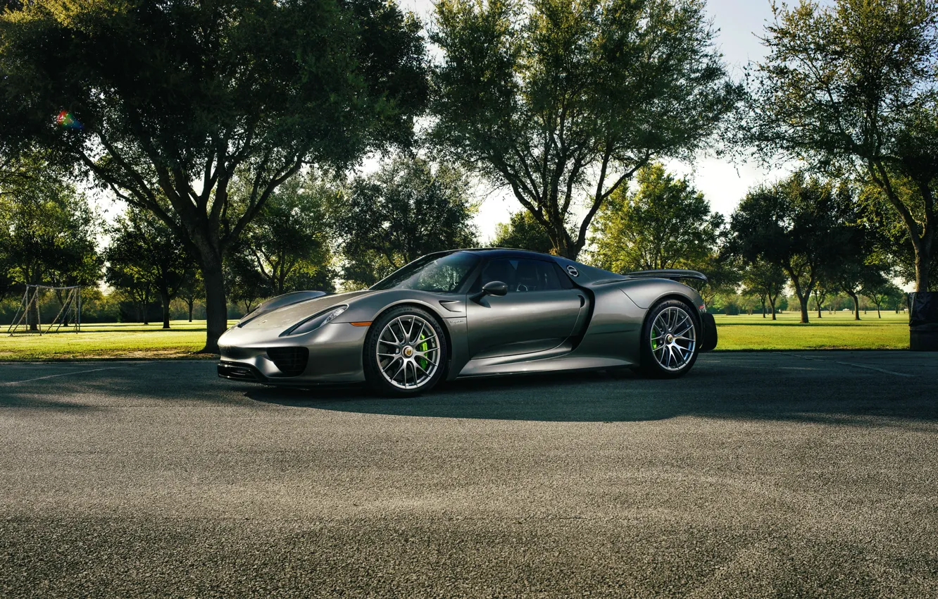 Photo wallpaper supercar, Spyder, Porsche 918