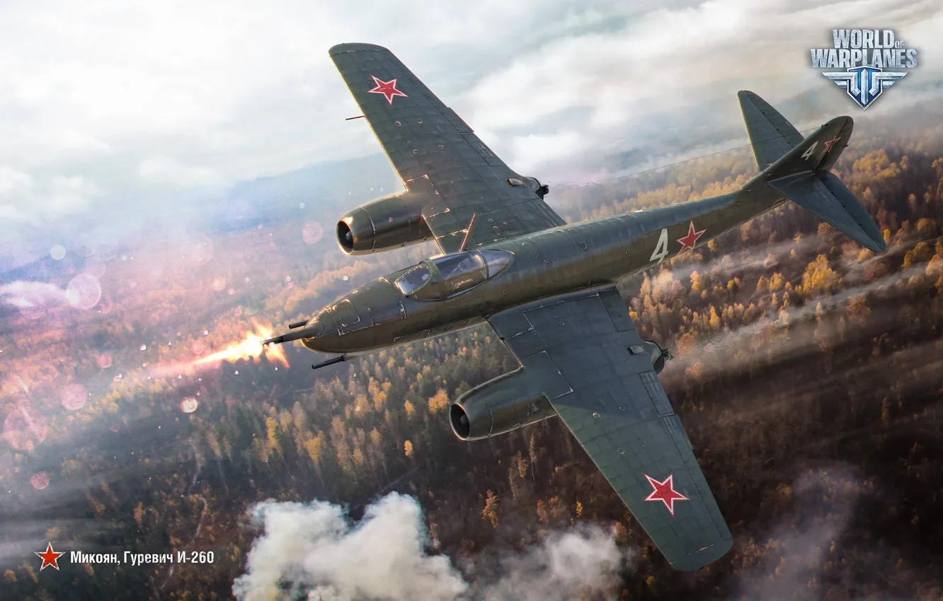 Photo wallpaper fighter, multipurpose, Soviet, World of Warplanes, WoWp, Mikoyan, Wargaming, Gurevich
