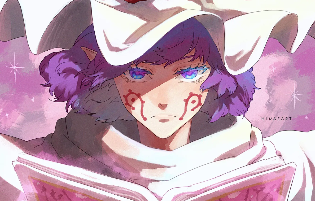 Photo wallpaper girl, Black Clover, Dorothy Unsworth, grimoire