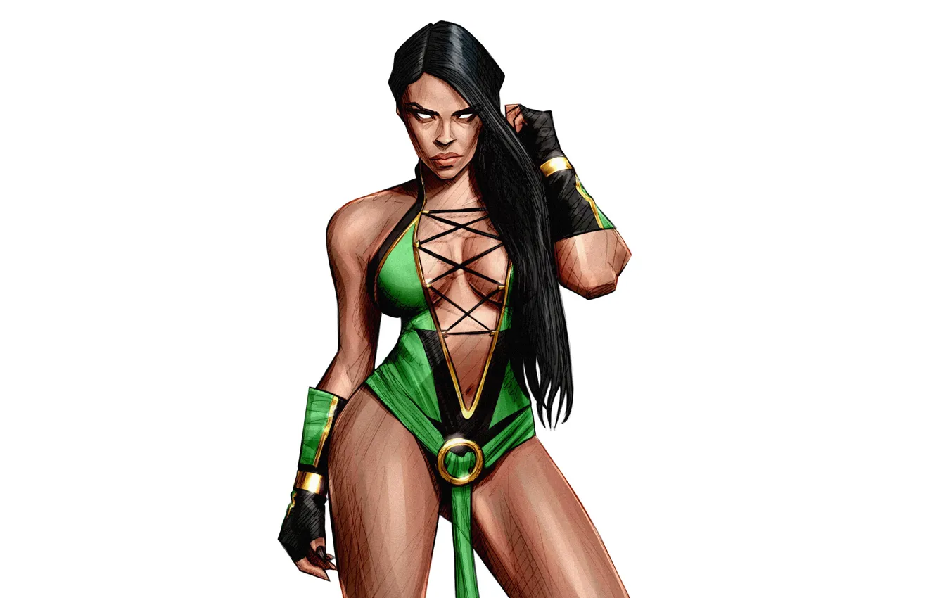 Photo wallpaper background, figure, minimalism, art, Classic, art, Mortal Kombat, Mortal Kombat