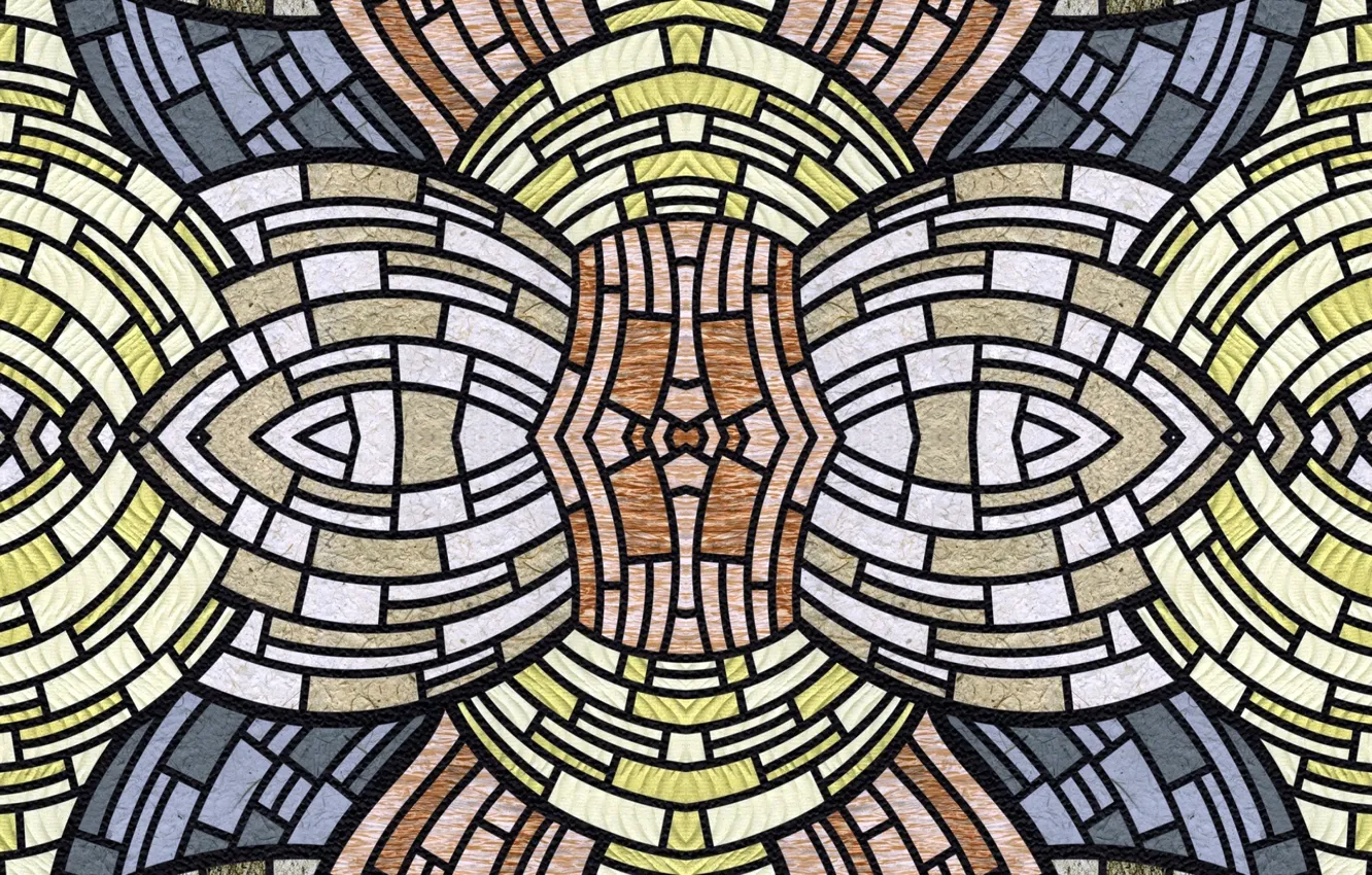 Photo wallpaper color, figure, symmetry