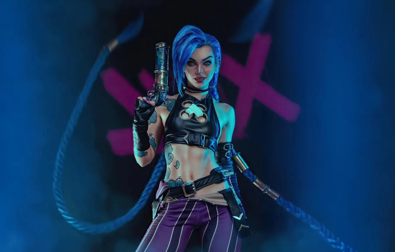 Photo wallpaper Jinx, Anarchy, Unleashed