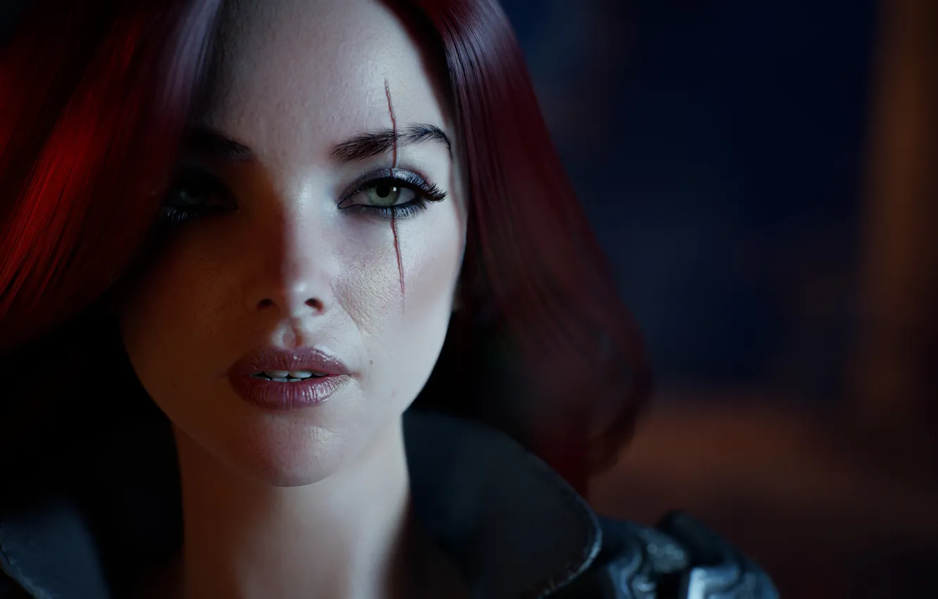 Photo wallpaper art, League of Legends, Katarina