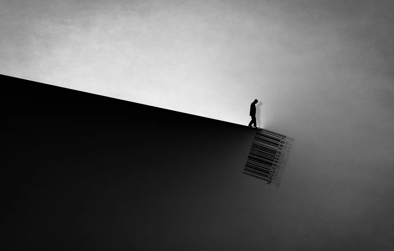 Photo wallpaper background, people, barkod