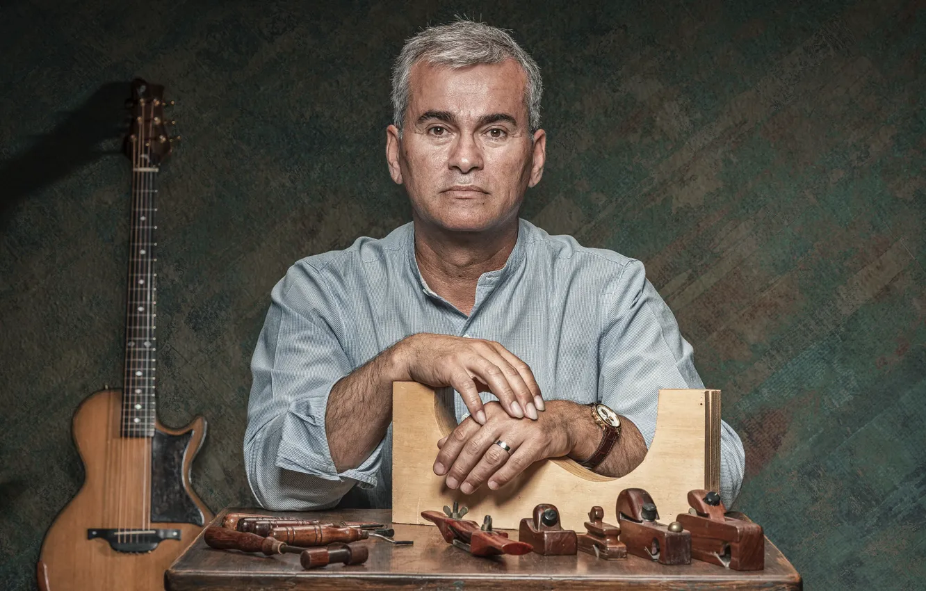 Photo wallpaper people, guitar, tool