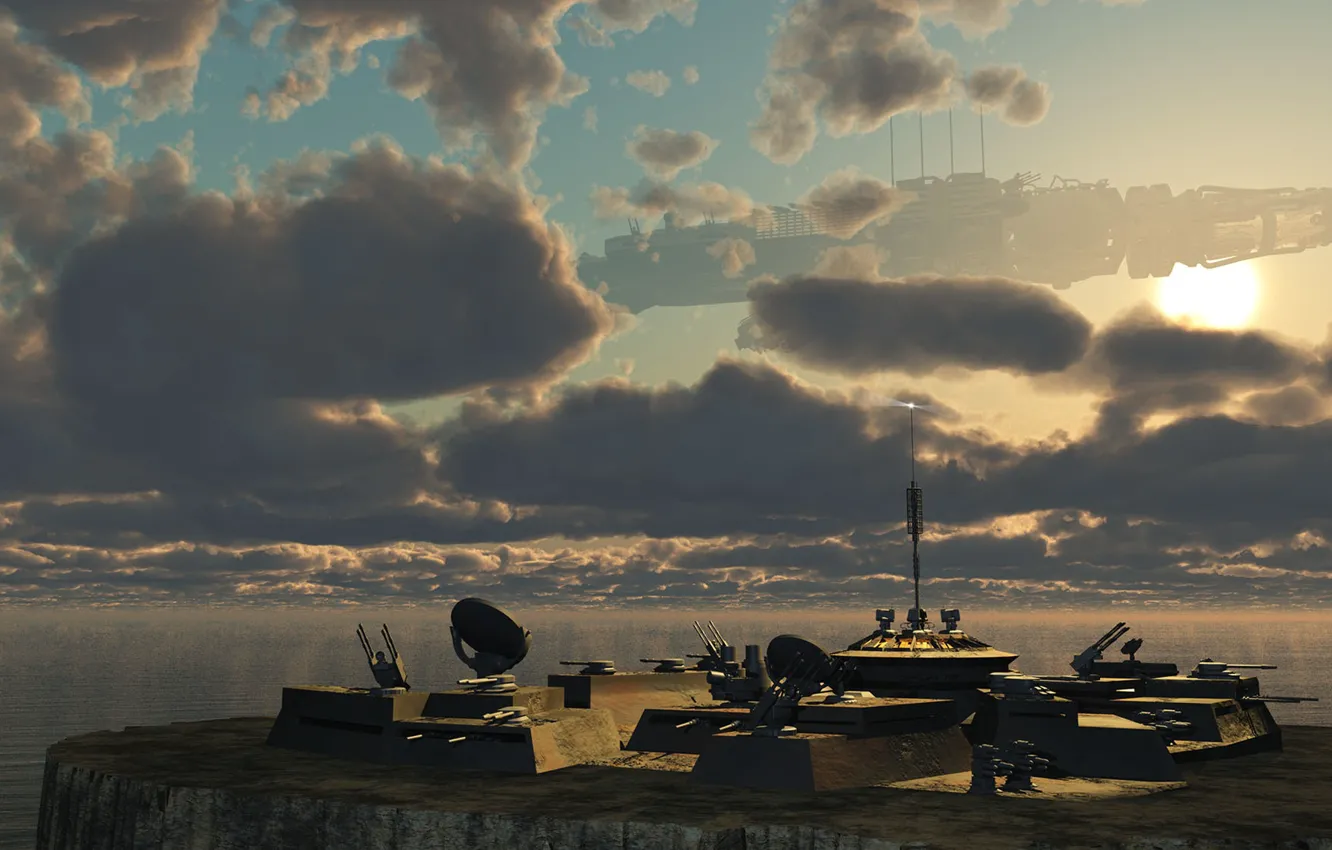 Photo wallpaper object, captain, bunker complex, Sir, Nothing to report