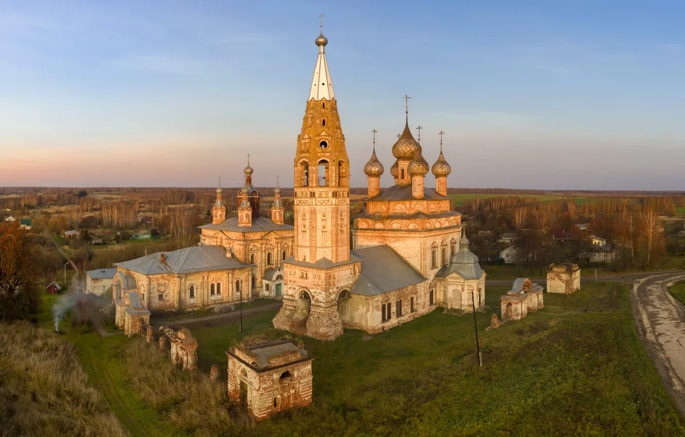 Photo wallpaper Russia, Ivanovskaya Oblast, Parskoye