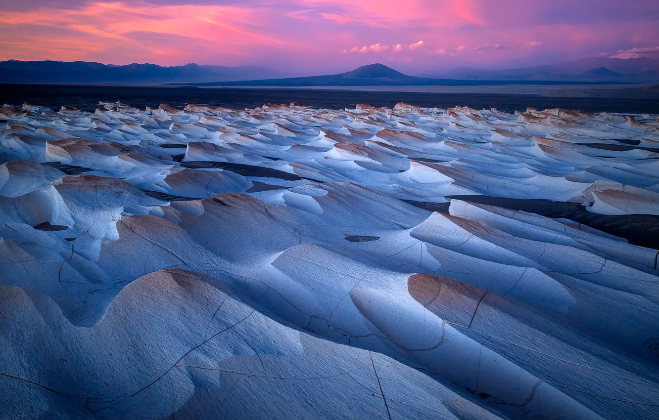 Photo wallpaper night, nature, desert