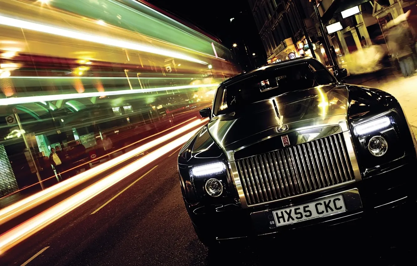Photo wallpaper Rolls-Royce, Phantom, rolls Royce, phantom