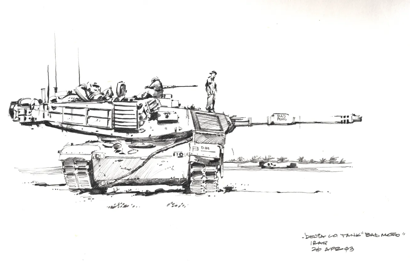 Photo wallpaper figure, tank, USA, USA, military equipment, Abrams M1A1