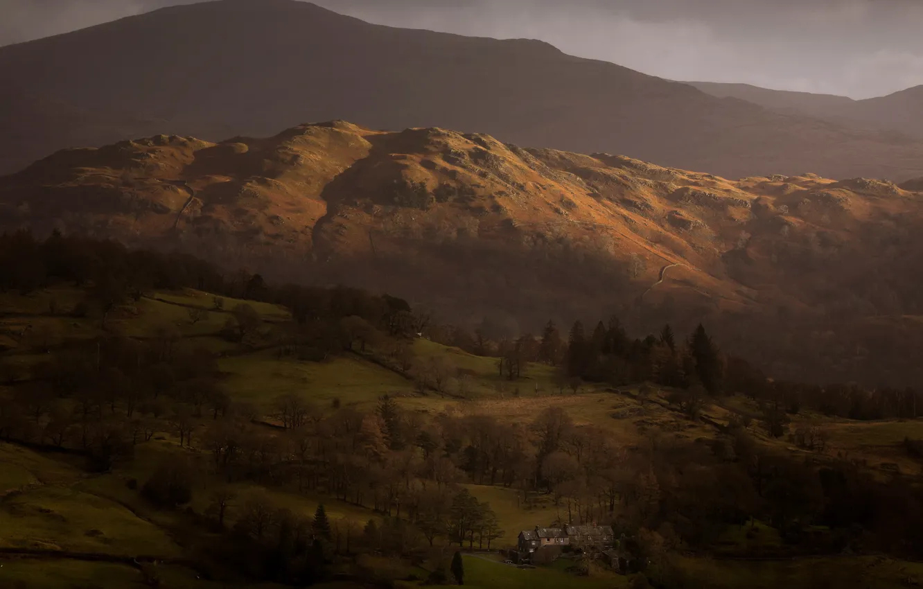 Photo wallpaper England, home, Lake District, East Anglia