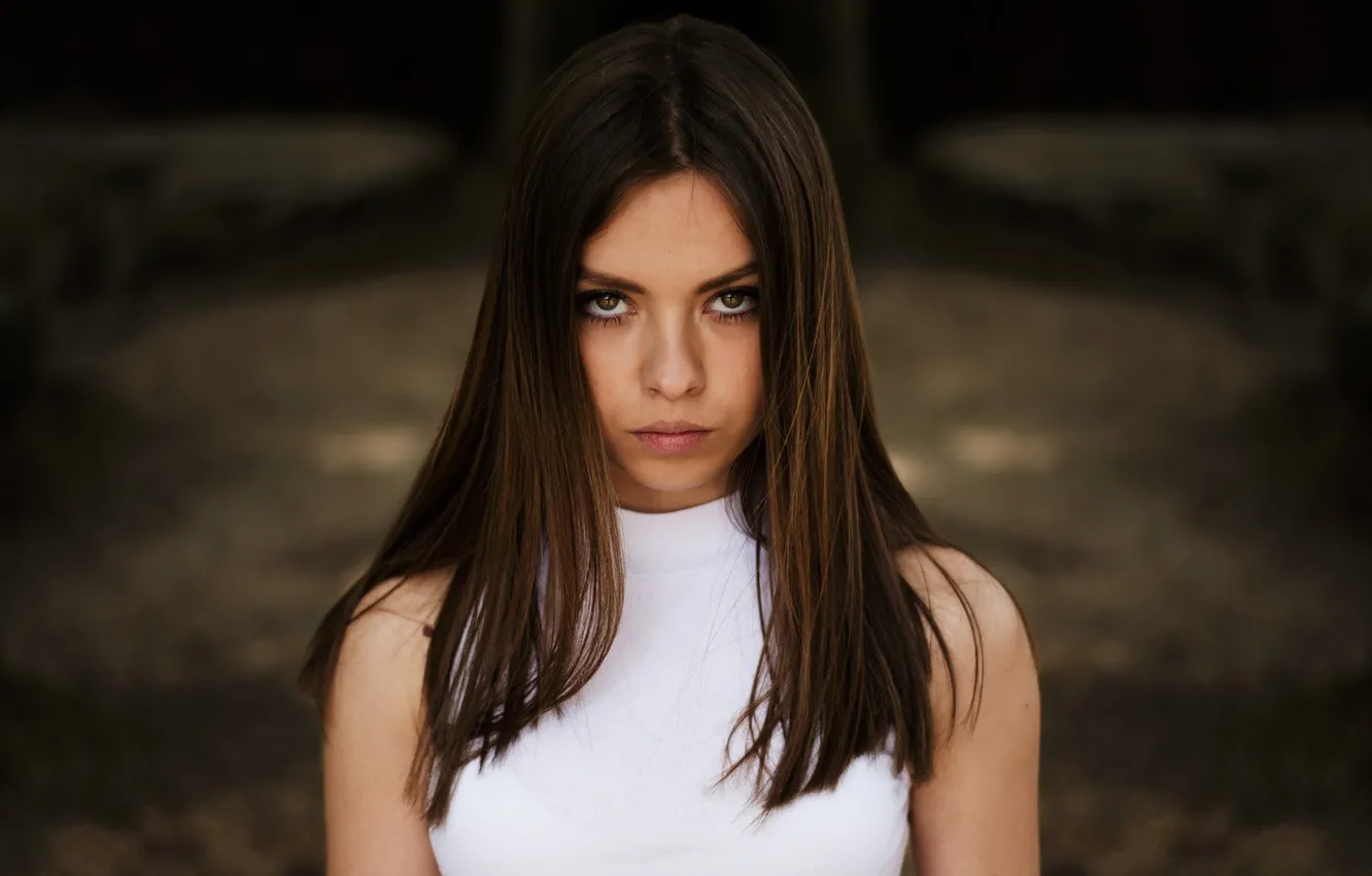 Photo wallpaper model, women, face, portrait