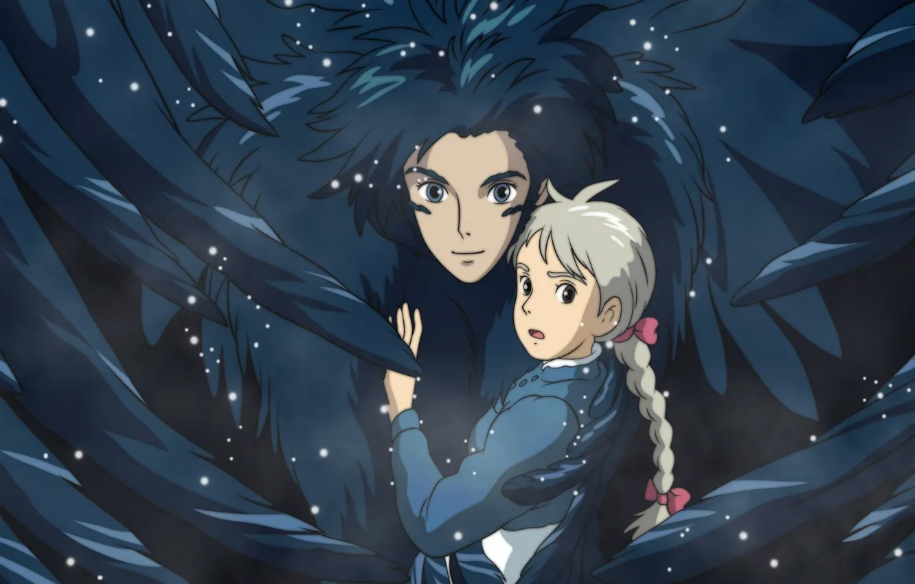 Photo wallpaper anime, Hayao Miyazaki, Sophie, Howl's Moving Castle, Howl's Moving Castle, Howl