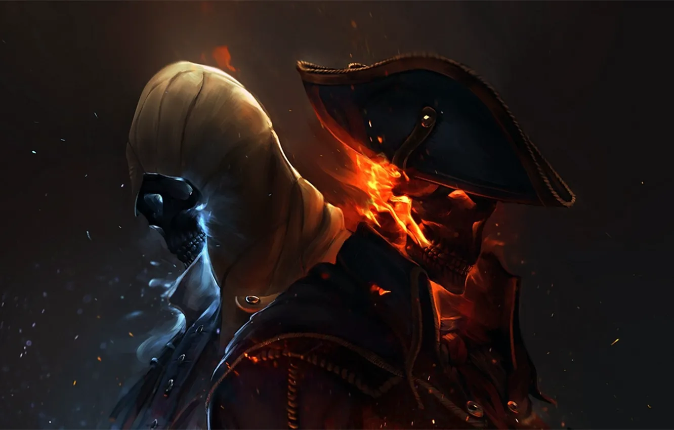Photo wallpaper fire, flame, the game, pirate, fire, game, pirate, asasin