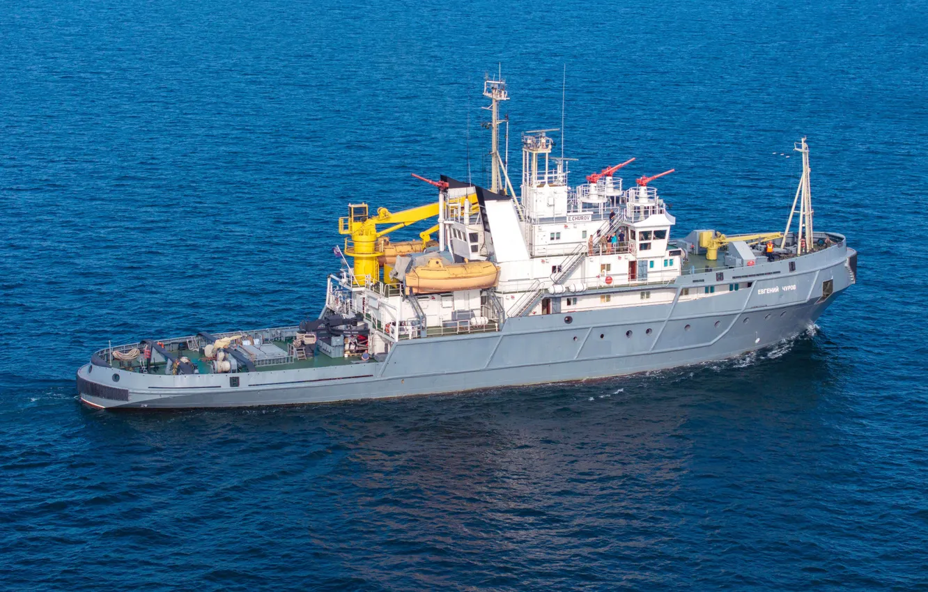 Photo wallpaper auxiliary fleet, rescue tug, Evgeny Churov