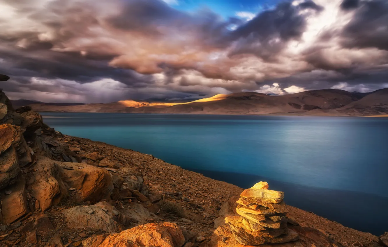 Photo wallpaper India, Kashmir, Rupshu