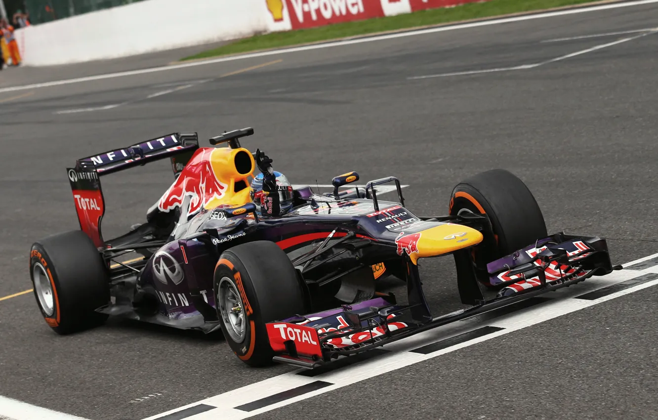 Photo wallpaper Formula 1, Vettel, racer, champion, Sebastian