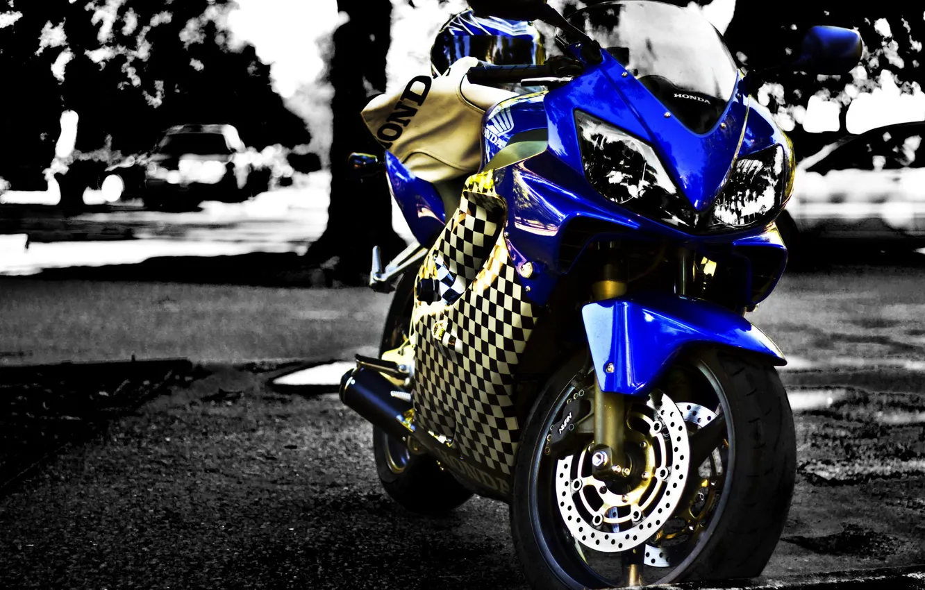 Photo wallpaper motorcycle, Honda, moto, Honda, motorcycle, superbike, Cbr F4i