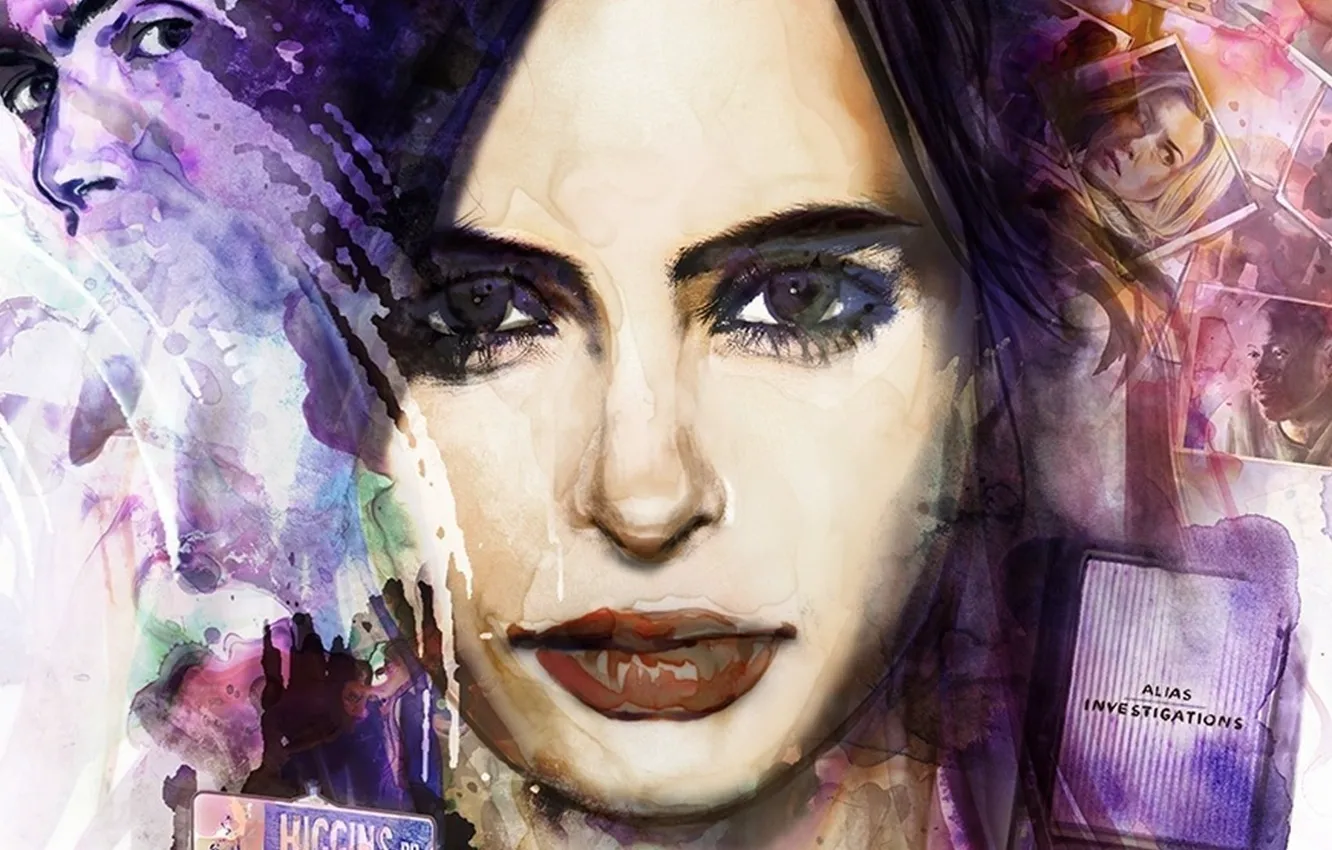 Photo wallpaper Marvel, Kristen Ritter, jessica jones