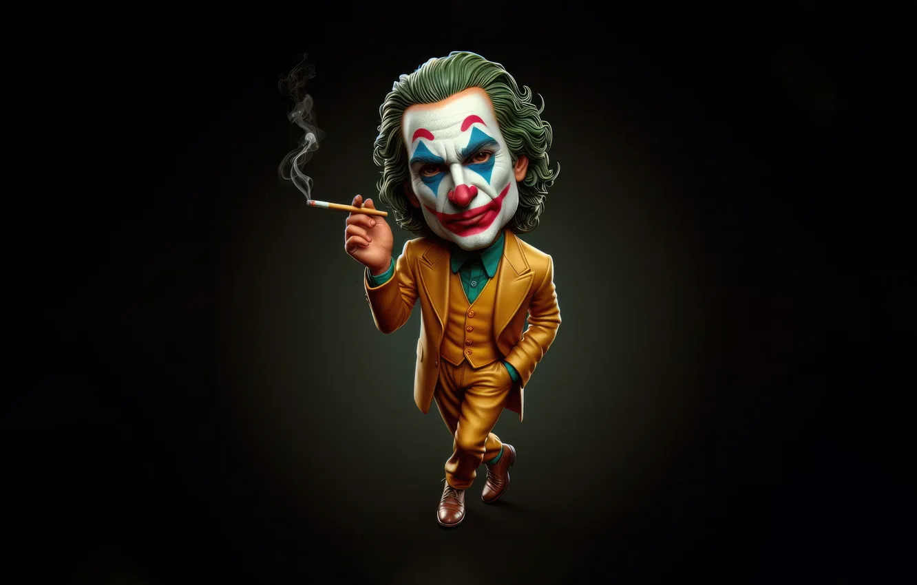 Photo wallpaper joker, chaotic, reign
