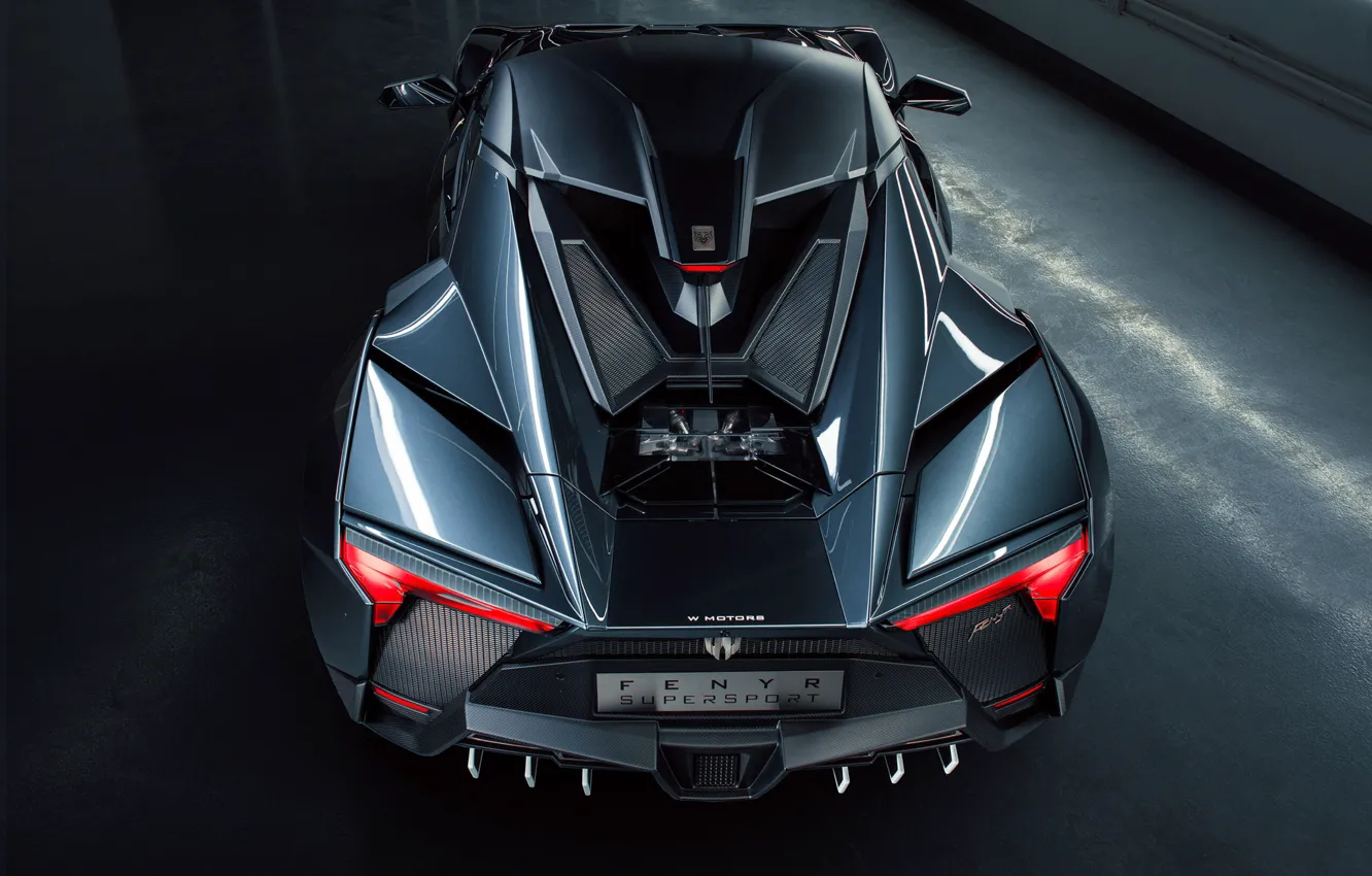 Photo wallpaper sports car, super Kar, W Motors Fenyr Supersport, rapid forms