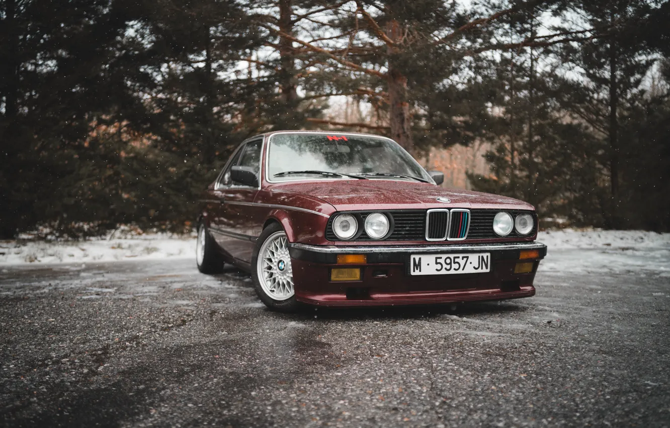 Miniature Bmw M3 1/24 Burago (E30) Blanche/Décorer 1988 - Voiture