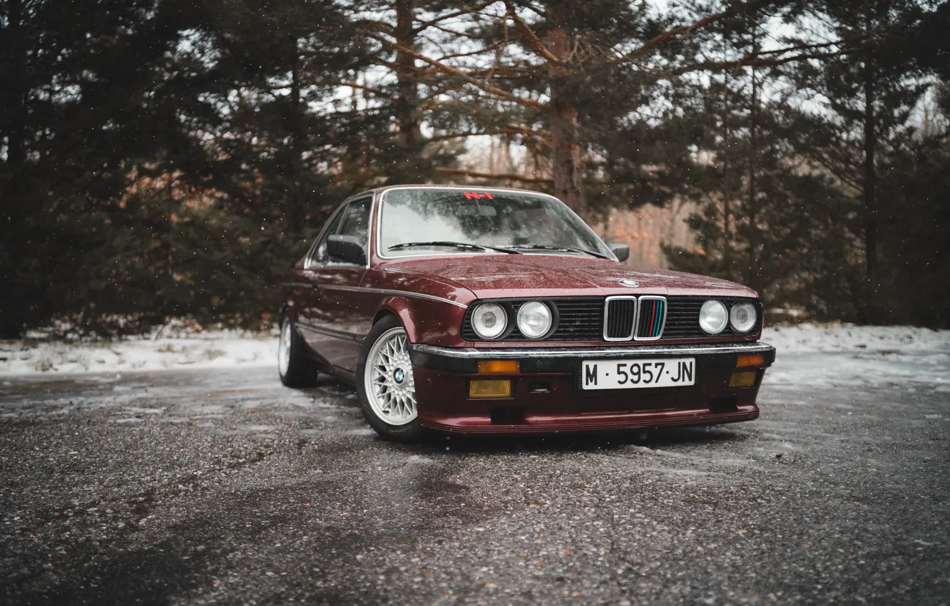 Photo wallpaper BMW, EVO, E30, M3