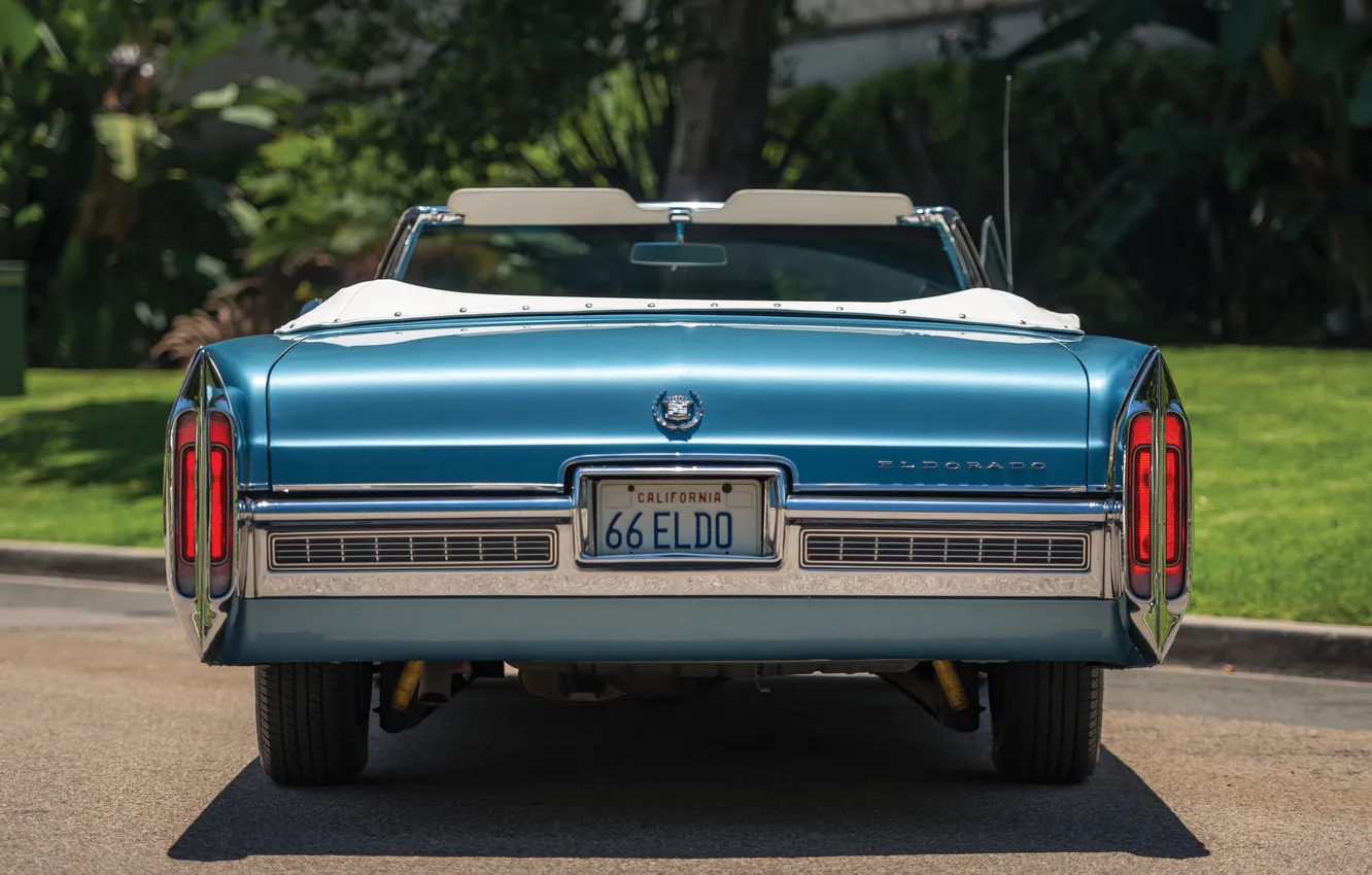 Photo wallpaper Eldorado, Cadillac, 1966, retro cars, Convertible, Fleetwood, Retro Cars, Cadillac Fleetwood Eldorado