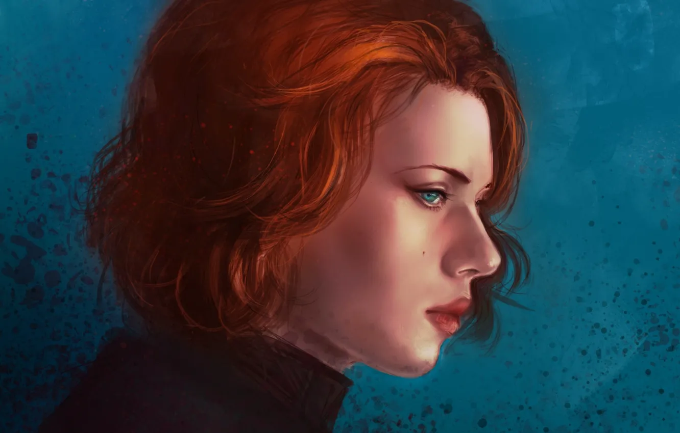 Photo wallpaper girl, Actress, Scarlett Johansson